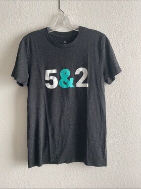 The Chosen Charcoal  5&2 T-Shirt Adult Size S